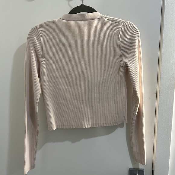 Zara cropped cardigan cream in M - Picture 3 of 3